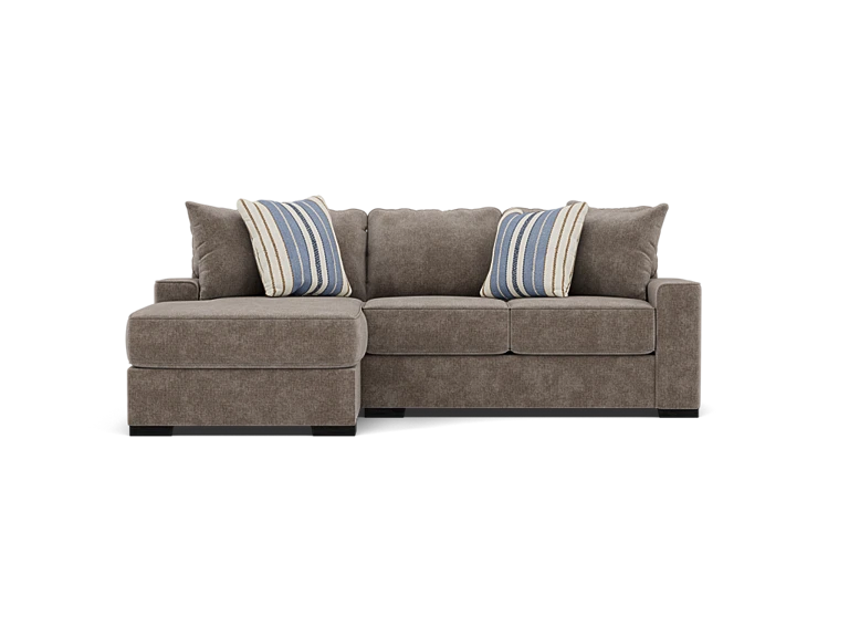 Odyssey 2-Pc. Chaise Sofa With Classic Cushion